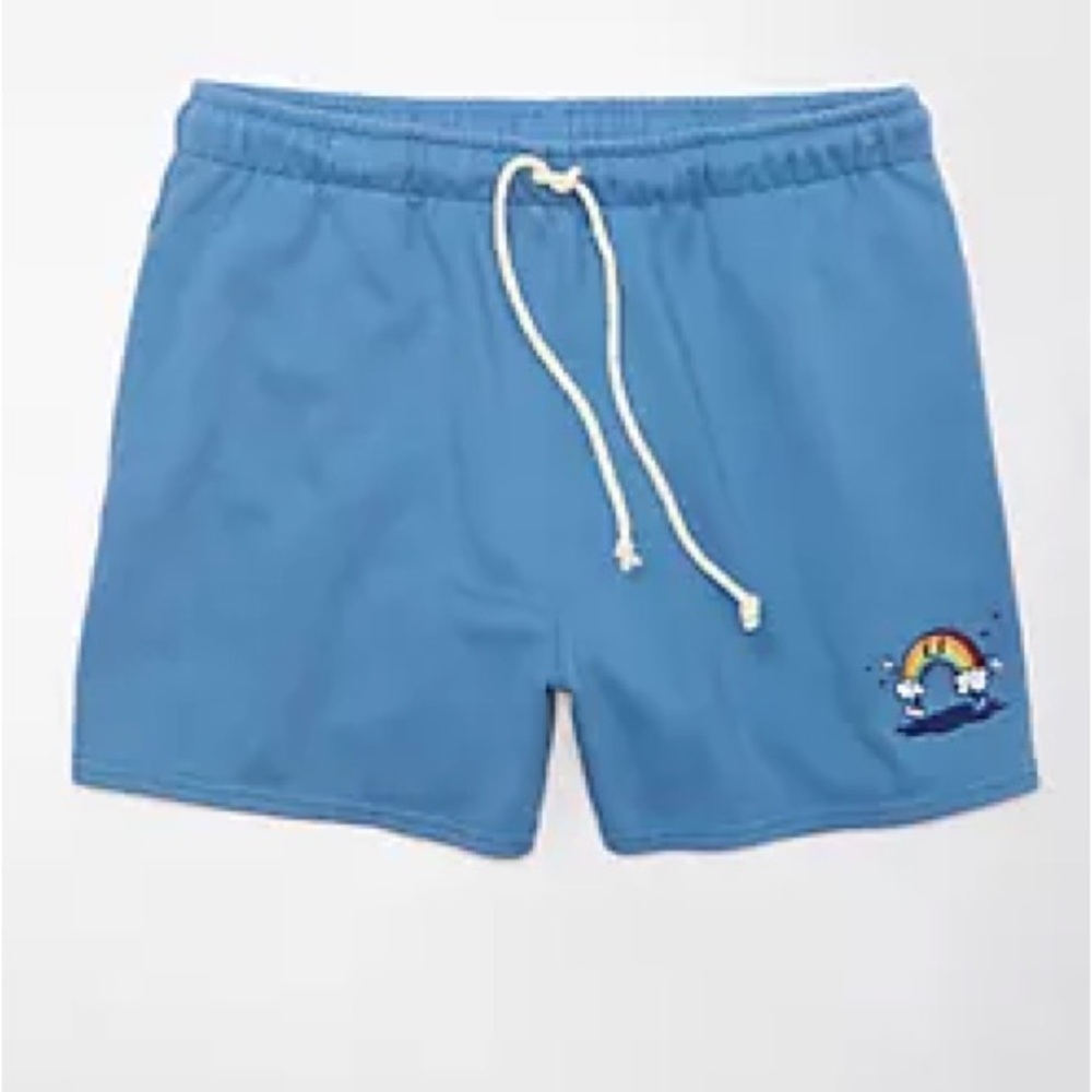 American Eagle Pride Collection Blue Shorts